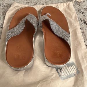 Fitflop sparkle shoes with dust bag